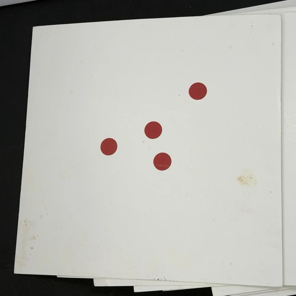 How To Teach Your Baby Math Glenn Doman 100 Dot Numeral Cards 1999 Used Complete